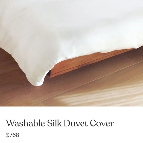 Lunya Washable Silk Duvet Cover - Queen - Picture 1 of 6
